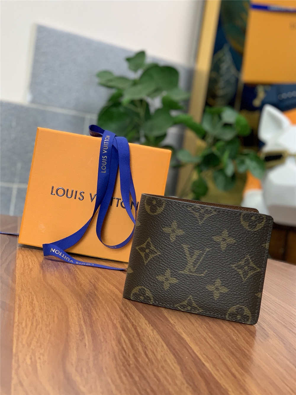 Louis Vuitton wallet M64002 SLENDER ID 2025 new 